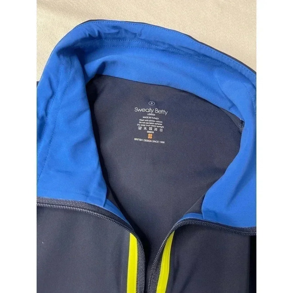 Sweaty Betty Zero Gravity Run Zip Up Long Sleeve Top size Small - Picture 10 of 12